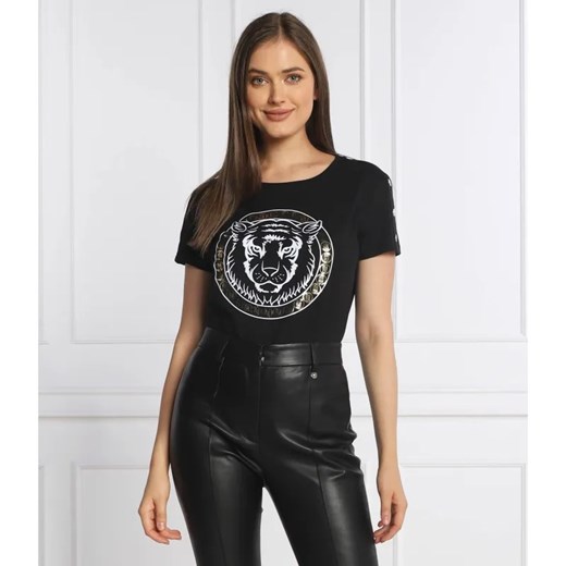 Liu Jo Sport T-shirt | Regular Fit ze sklepu Gomez Fashion Store w kategorii Bluzki damskie - zdjęcie 184339994
