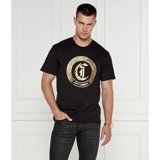 Just Cavalli T-shirt | Regular Fit ze sklepu Gomez Fashion Store w kategorii T-shirty męskie - zdjęcie 184340003