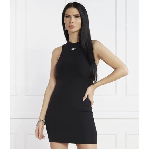 OFF-WHITE Sukienka ze sklepu Gomez Fashion Store w kategorii Sukienki - zdjęcie 184340034