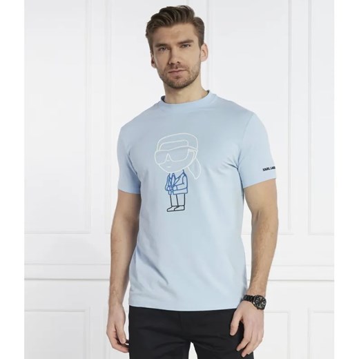 Karl Lagerfeld T-shirt | Regular Fit ze sklepu Gomez Fashion Store w kategorii T-shirty męskie - zdjęcie 184340062