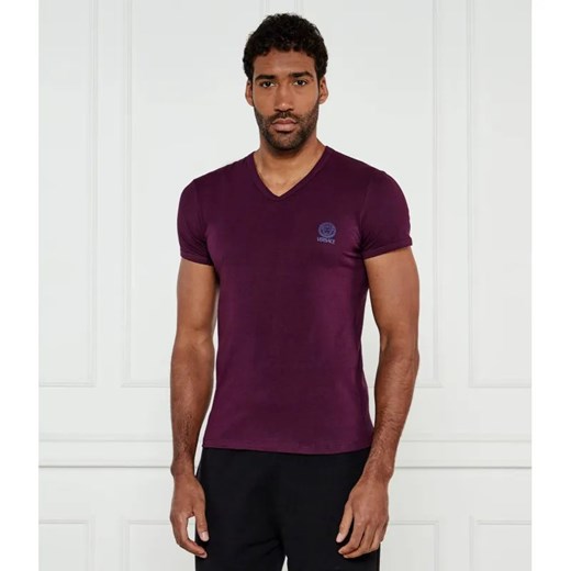 Versace T-shirt | Regular Fit | stretch ze sklepu Gomez Fashion Store w kategorii T-shirty męskie - zdjęcie 184340130