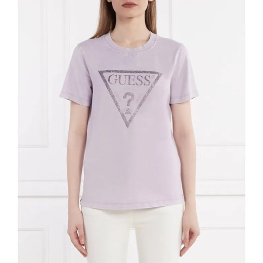 GUESS T-shirt | Regular Fit ze sklepu Gomez Fashion Store w kategorii Bluzki damskie - zdjęcie 184340174