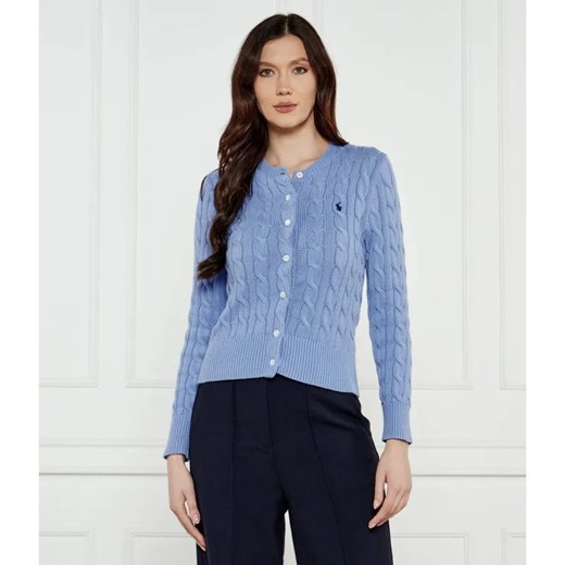 POLO RALPH LAUREN Kardigan | Slim Fit ze sklepu Gomez Fashion Store w kategorii Swetry damskie - zdjęcie 184340181