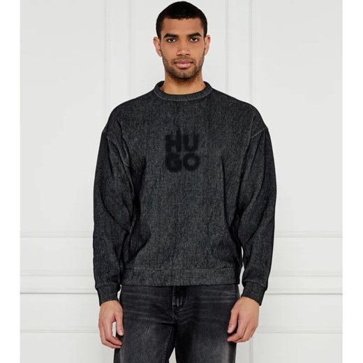 HUGO Bluza Dinkam | Oversize fit ze sklepu Gomez Fashion Store w kategorii Bluzy męskie - zdjęcie 184340200