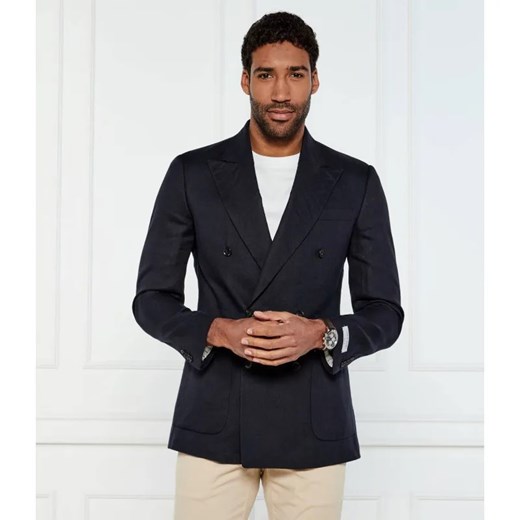 TIGER OF SWEDEN Lniana marynarka Joachim | Slim Fit ze sklepu Gomez Fashion Store w kategorii Marynarki męskie - zdjęcie 184340233