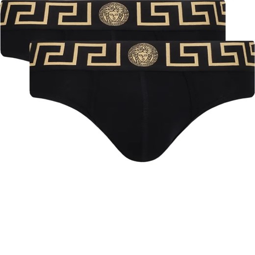 Versace Slipy 2-pack ze sklepu Gomez Fashion Store w kategorii Majtki męskie - zdjęcie 184340314