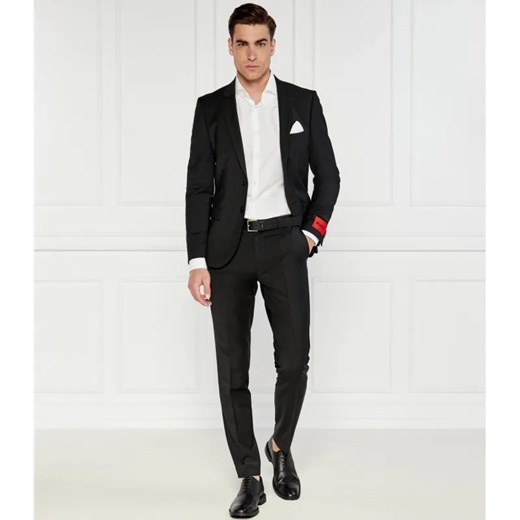 HUGO Wełniany garnitur Arti/Hesten212X | Regular Fit ze sklepu Gomez Fashion Store w kategorii Garnitury męskie - zdjęcie 184340331