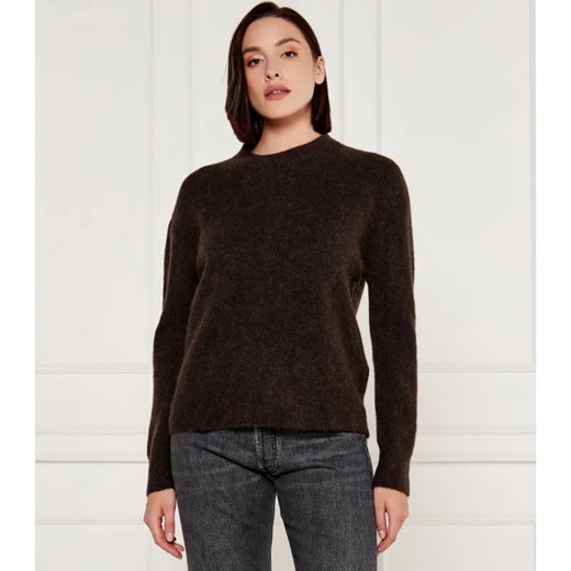 Samsøe Samsøe Wełniany sweter ANOUR | Loose fit ze sklepu Gomez Fashion Store w kategorii Swetry damskie - zdjęcie 184340393
