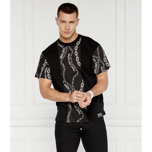 Versace Jeans Couture T-shirt | Regular Fit ze sklepu Gomez Fashion Store w kategorii T-shirty męskie - zdjęcie 184340402