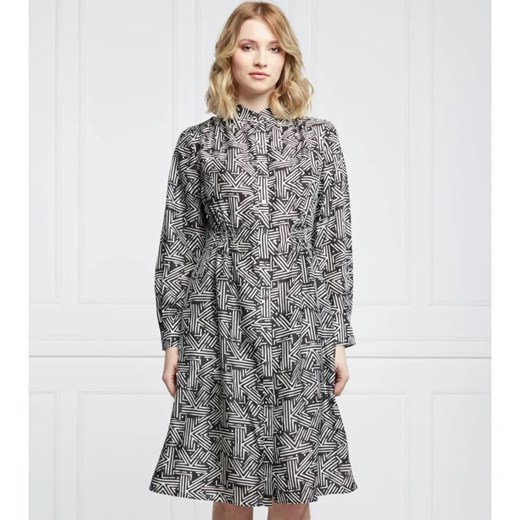 Karl Lagerfeld Jedwabna sukienka ze sklepu Gomez Fashion Store w kategorii Sukienki - zdjęcie 184340441