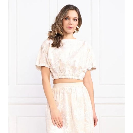 Liviana Conti Bluzka ARRICCIO | Regular Fit ze sklepu Gomez Fashion Store w kategorii Bluzki damskie - zdjęcie 184340444