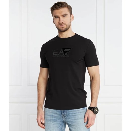 EA7 T-shirt | Regular Fit ze sklepu Gomez Fashion Store w kategorii T-shirty męskie - zdjęcie 184340460