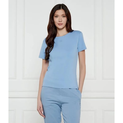 HUGO T-shirt Deloris | Regular Fit ze sklepu Gomez Fashion Store w kategorii Bluzki damskie - zdjęcie 184340482