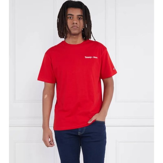 Tommy Jeans T-shirt | Regular Fit ze sklepu Gomez Fashion Store w kategorii T-shirty męskie - zdjęcie 184340524