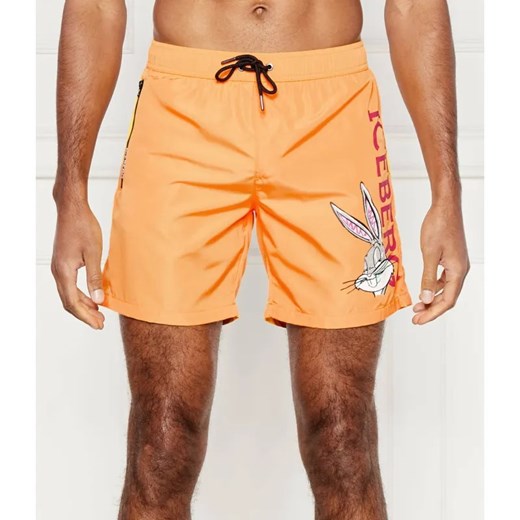Iceberg Szorty kąpielowe Boardshort | Regular Fit ze sklepu Gomez Fashion Store w kategorii Kąpielówki - zdjęcie 184340553