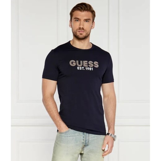 GUESS T-shirt | Slim Fit ze sklepu Gomez Fashion Store w kategorii T-shirty męskie - zdjęcie 184340582