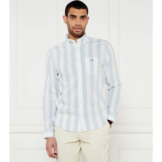 Gant Lniana koszula REG | Regular Fit ze sklepu Gomez Fashion Store w kategorii Koszule męskie - zdjęcie 184340680