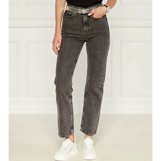 Calvin Klein Jeans Jeansy | Straight fit 28/30 wyprzedaż Gomez Fashion Store