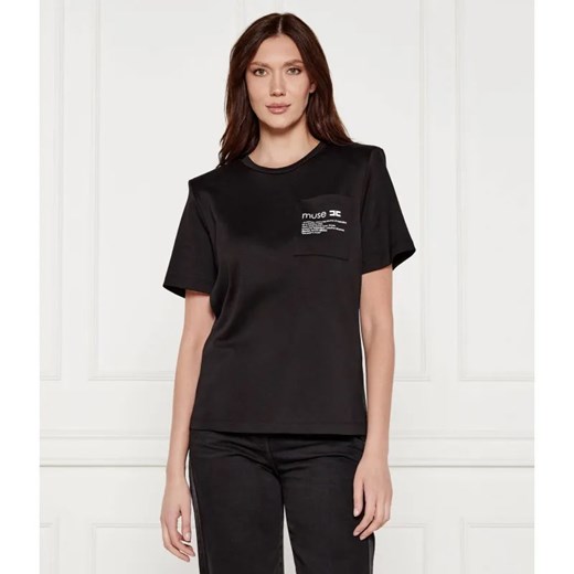 Elisabetta Franchi T-shirt | Slim Fit ze sklepu Gomez Fashion Store w kategorii Bluzki damskie - zdjęcie 184340770