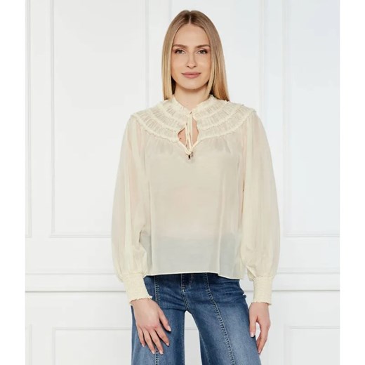 Liu Jo Bluzka | Regular Fit | z dodatkiem jedwabiu ze sklepu Gomez Fashion Store w kategorii Bluzki damskie - zdjęcie 184340803