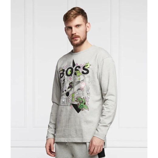 BOSS GREEN Bluza Tovel Lotus | Regular Fit ze sklepu Gomez Fashion Store w kategorii Bluzy męskie - zdjęcie 184340882