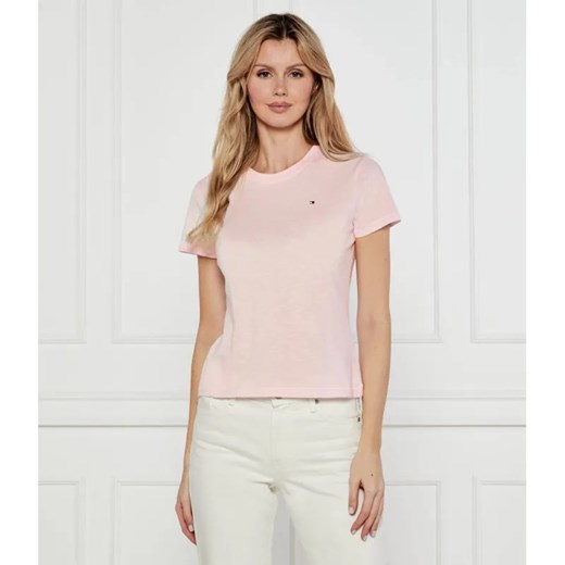 Tommy Hilfiger T-shirt | Slim Fit ze sklepu Gomez Fashion Store w kategorii Bluzki damskie - zdjęcie 184340901