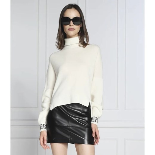 Iceberg Wełniany sweter | Regular Fit ze sklepu Gomez Fashion Store w kategorii Swetry damskie - zdjęcie 184340910