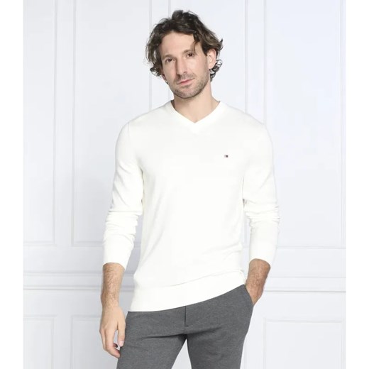 Tommy Hilfiger Sweter | Regular Fit | z dodatkiem kaszmiru ze sklepu Gomez Fashion Store w kategorii Swetry męskie - zdjęcie 184340943