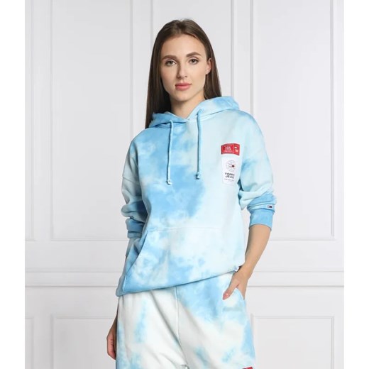 Tommy Jeans Bluza TJW OVRSZD TIE DYE HOODIE | Oversize fit ze sklepu Gomez Fashion Store w kategorii Bluzy damskie - zdjęcie 184340971