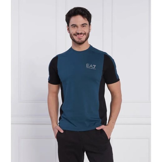 EA7 T-shirt | Regular Fit ze sklepu Gomez Fashion Store w kategorii T-shirty męskie - zdjęcie 184340972