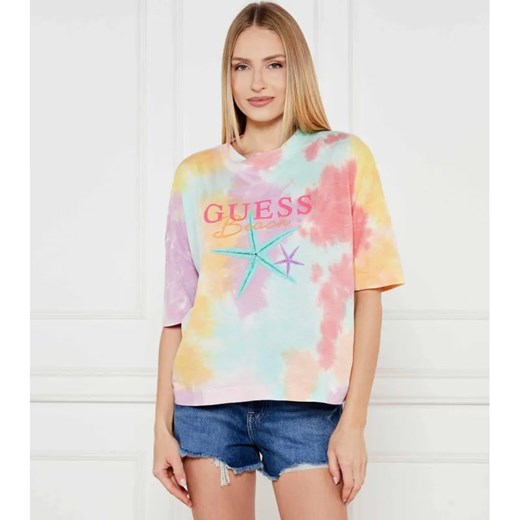 Guess T-shirt | Oversize fit ze sklepu Gomez Fashion Store w kategorii Odzież plażowa - zdjęcie 184341052