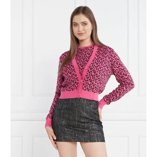 Pinko Kardigan | Regular Fit | z dodatkiem wełny ze sklepu Gomez Fashion Store w kategorii Swetry damskie - zdjęcie 184341061