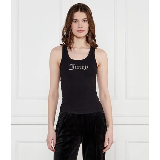 Juicy Couture Tank top RACER | Slim Fit ze sklepu Gomez Fashion Store w kategorii Bluzki damskie - zdjęcie 184341084