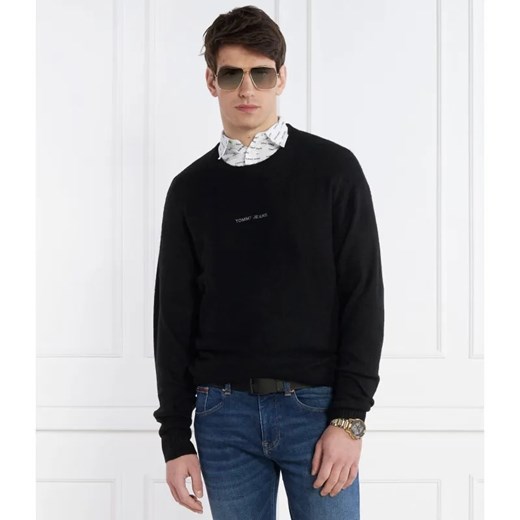 Tommy Jeans Sweter | Regular Fit ze sklepu Gomez Fashion Store w kategorii Swetry męskie - zdjęcie 184341091
