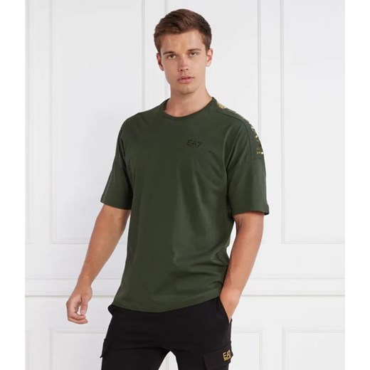 EA7 T-shirt | Regular Fit ze sklepu Gomez Fashion Store w kategorii T-shirty męskie - zdjęcie 184341112