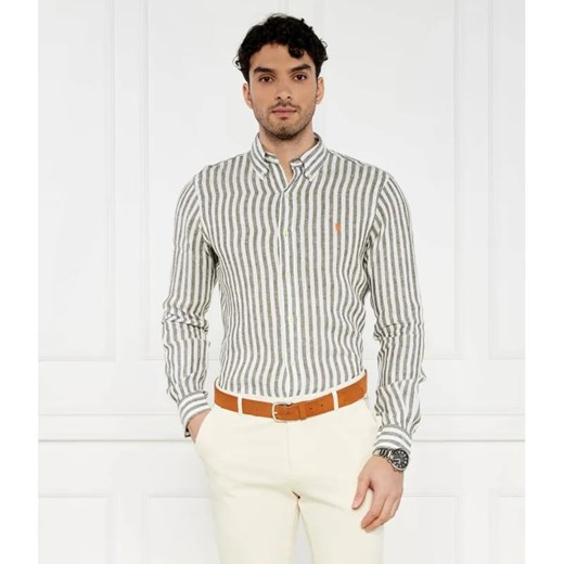 POLO RALPH LAUREN Lniana koszula | Custom fit ze sklepu Gomez Fashion Store w kategorii Koszule męskie - zdjęcie 184341121