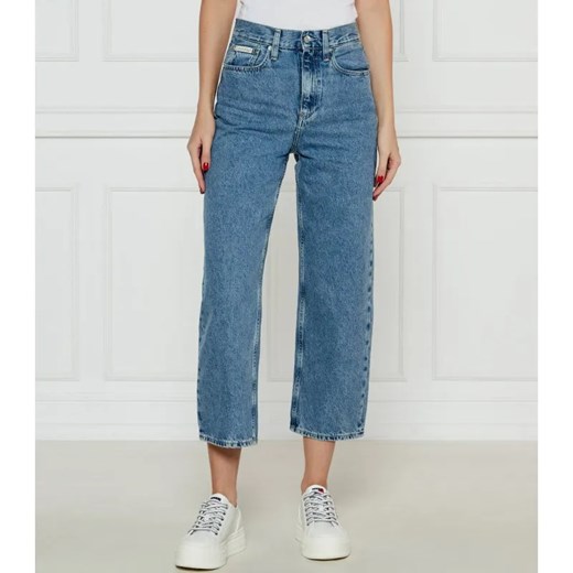 Calvin Klein Jeans Jeansy Jeans | Straight fit ze sklepu Gomez Fashion Store w kategorii Jeansy damskie - zdjęcie 184341163