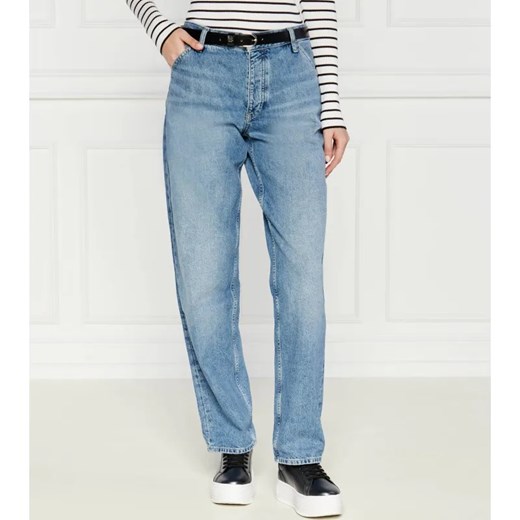 Calvin Klein Jeans Jeansy | Straight fit ze sklepu Gomez Fashion Store w kategorii Jeansy damskie - zdjęcie 184341202