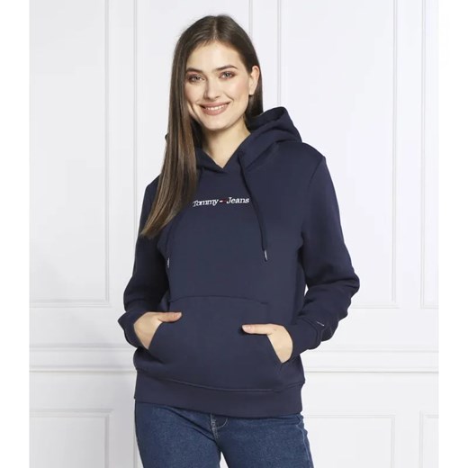 Tommy Jeans Bluza SERIF LINEAR | Regular Fit ze sklepu Gomez Fashion Store w kategorii Bluzy damskie - zdjęcie 184341284