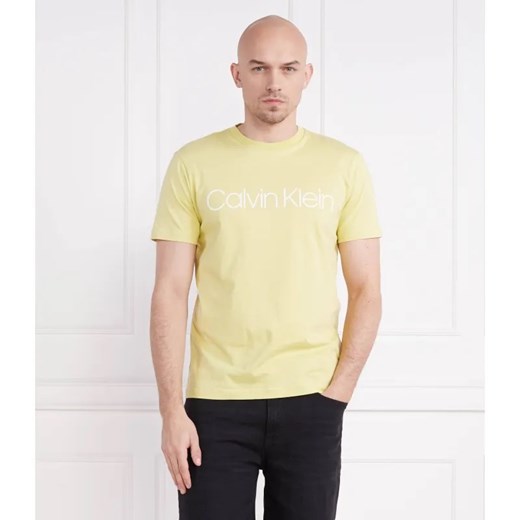 Calvin Klein T-shirt FRONT LOGO | Regular Fit ze sklepu Gomez Fashion Store w kategorii T-shirty męskie - zdjęcie 184341332