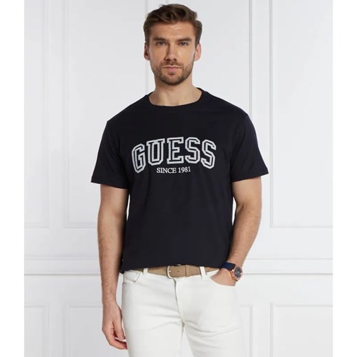 GUESS T-shirt | Regular Fit ze sklepu Gomez Fashion Store w kategorii T-shirty męskie - zdjęcie 184341333