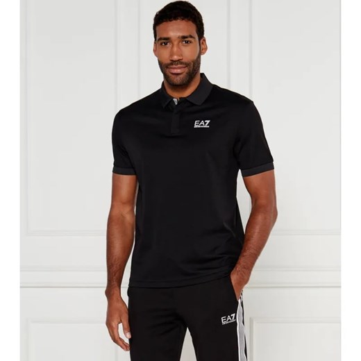 EA7 Polo | Regular Fit ze sklepu Gomez Fashion Store w kategorii T-shirty męskie - zdjęcie 184341394
