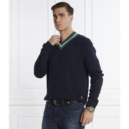 Tommy Jeans Sweter | Regular Fit ze sklepu Gomez Fashion Store w kategorii Swetry męskie - zdjęcie 184341410