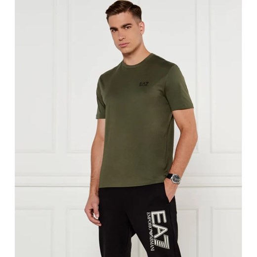 EA7 T-shirt | Regular Fit ze sklepu Gomez Fashion Store w kategorii T-shirty męskie - zdjęcie 184341422
