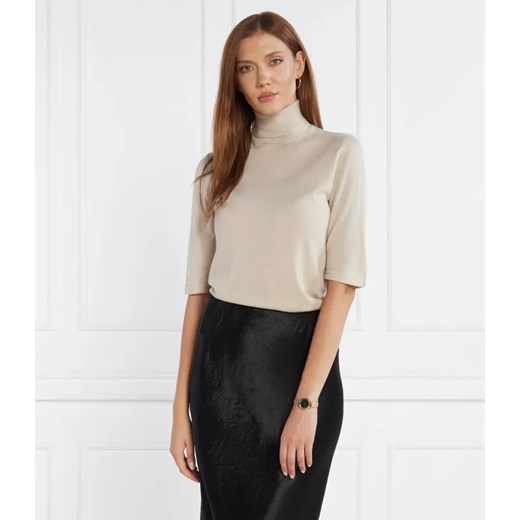 Max Mara Leisure Wełniany golf | Regular Fit ze sklepu Gomez Fashion Store w kategorii Bluzki damskie - zdjęcie 184341533