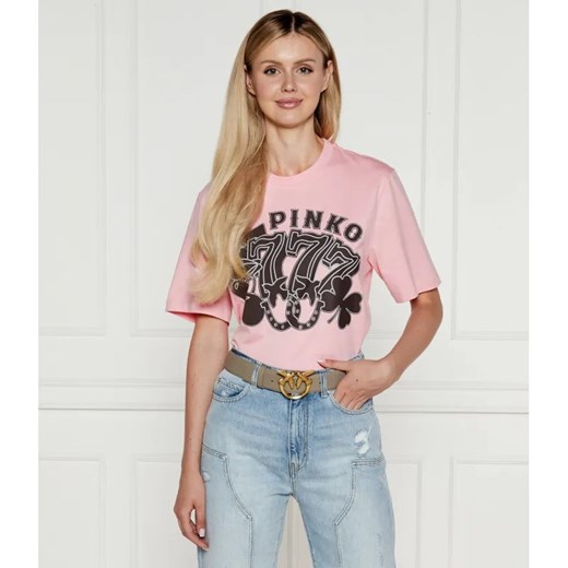 Pinko T-shirt | Regular Fit Pinko M wyprzedaż Gomez Fashion Store