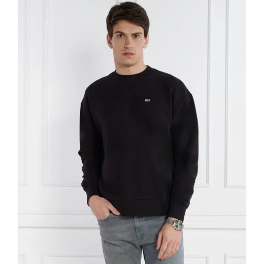 Tommy Jeans Bluza TONAL APPLIQUE CREW | Relaxed fit ze sklepu Gomez Fashion Store w kategorii Bluzy męskie - zdjęcie 184341593