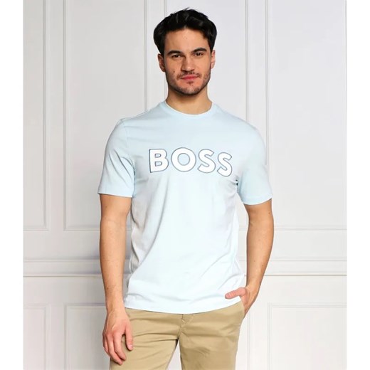BOSS ORANGE T-shirt Telogox | Regular Fit ze sklepu Gomez Fashion Store w kategorii T-shirty męskie - zdjęcie 184341671
