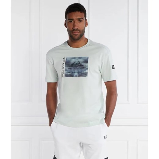 EA7 T-shirt | Regular Fit ze sklepu Gomez Fashion Store w kategorii T-shirty męskie - zdjęcie 184341681