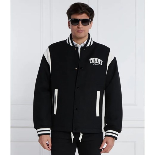 Tommy Jeans Kurtka bomber TJM LETTERMAN | Oversize fit ze sklepu Gomez Fashion Store w kategorii Kurtki męskie - zdjęcie 184341694
